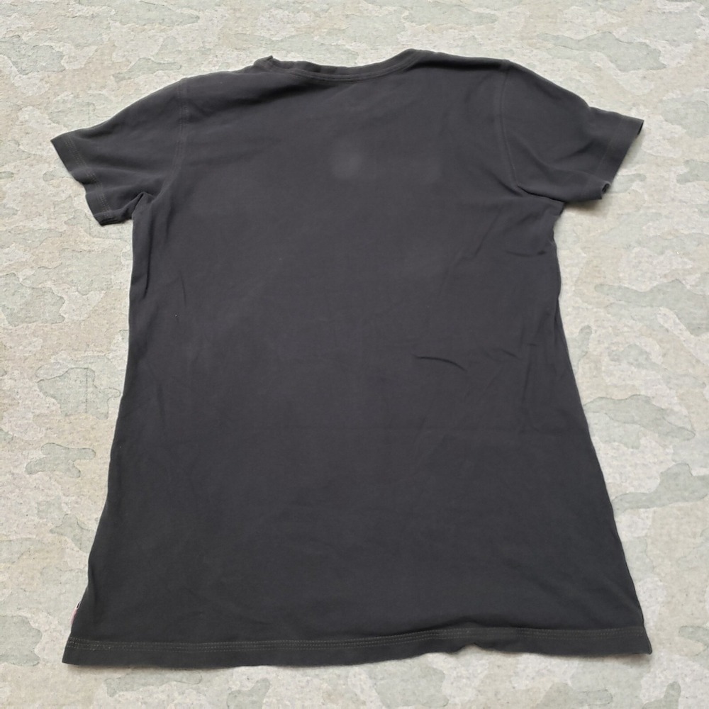 Life Is Good Top Womens Small Black Classic Fit Short Sleeve - Picture 7 of 11